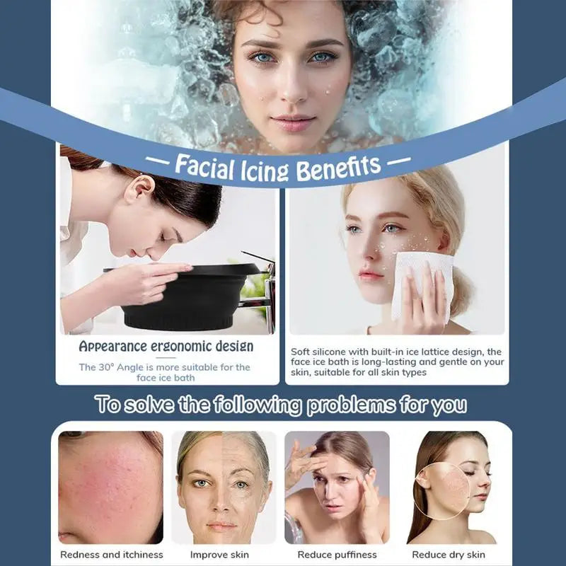 GlowChill™ – Tazón de Hielo Facial Rejuvenecedor